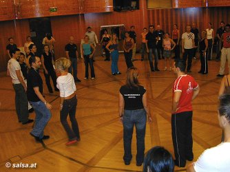 Salsa Festival Krnten: Rueda-Workshop (click to enlarge)