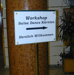 Salsa Workshop im Casino Velden, Krnten