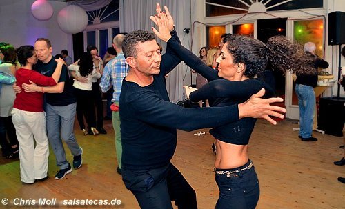 Weihnachts-Salsaparty am 20.12.2015 im Zollhaus (Willich-Kaarst bei Dsseldorf)